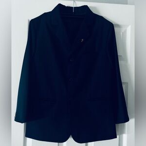 Boy’s Size 14 Navy Blue 3-Piece Suit – Worn Only Once!